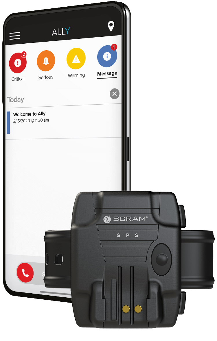 SCRAM Ally App and SCRAM GPS