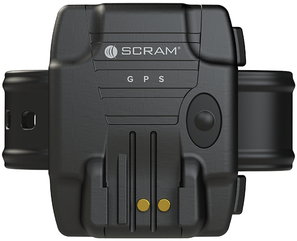 The SCRAM GPS® GPS ankle monitor for location monitoring.