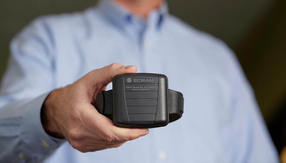 SCRAM CAM Monitor in Hand