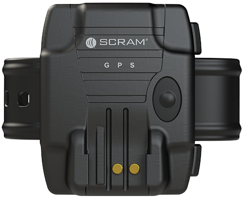 The SCRAM GPS® GPS ankle monitor for location monitoring.