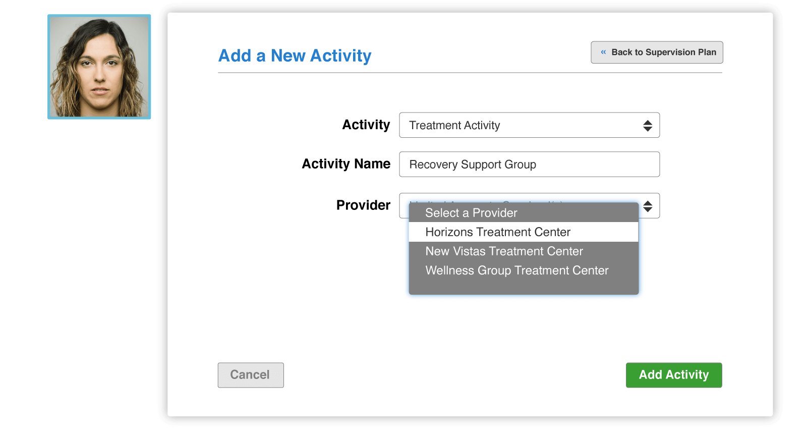 Nexus integrates with internal and external providers and automatically refers clients to services like treatment, alcohol/electronic monitoring, drug testing, and more.