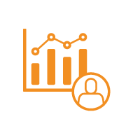 Client analytics icon